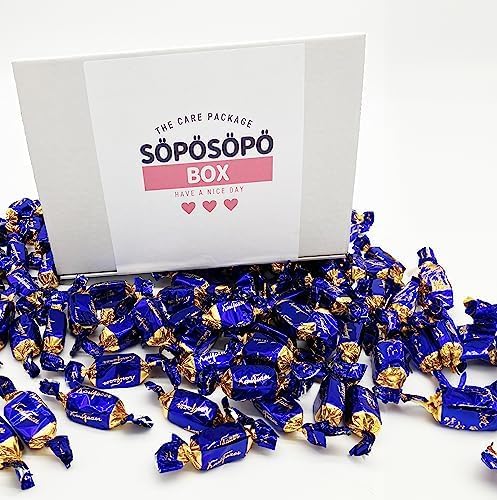 Fazer Karl Fazer Milk Chocolate 2lb 900g Bag in a Söpösöpö Box Finnish Candy Treat