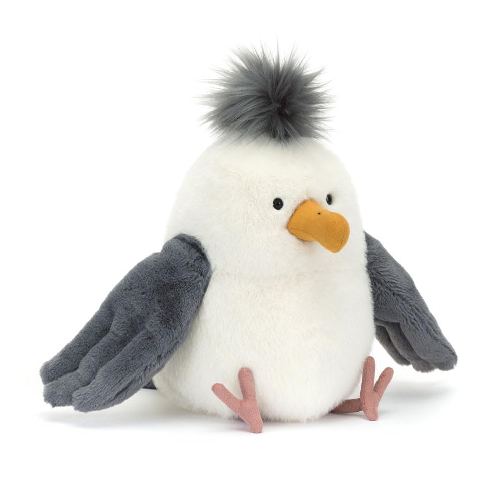  Chip Seagull ぬいぐるみ 23cm Amazon.com: Jellycat Chip Seagull : Toys & Games