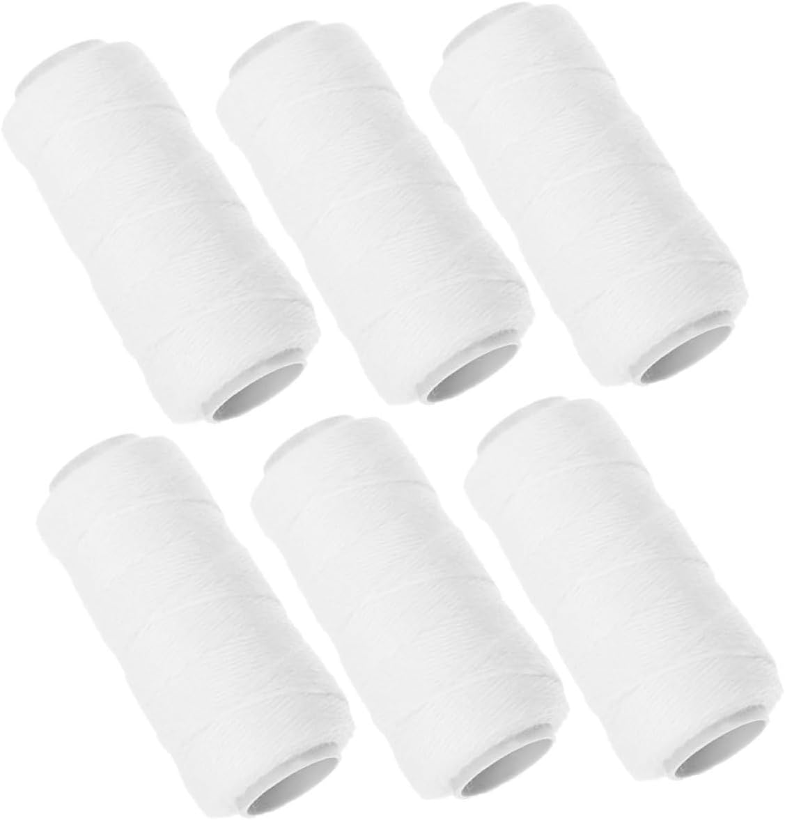 Cotton Thread Hair Removal Rolls for Facial Threading, 6 Pack