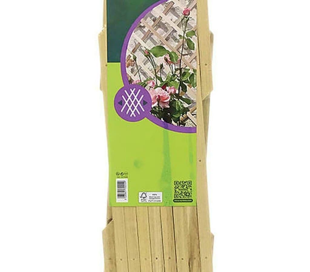 Celosía de Madera Extensible |1x2M | Soporte para Plantas trepadoras |