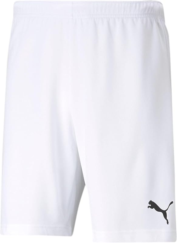 Pantalón corto Teamrise para hombre, color Puma White/Puma Black, talla: Medium