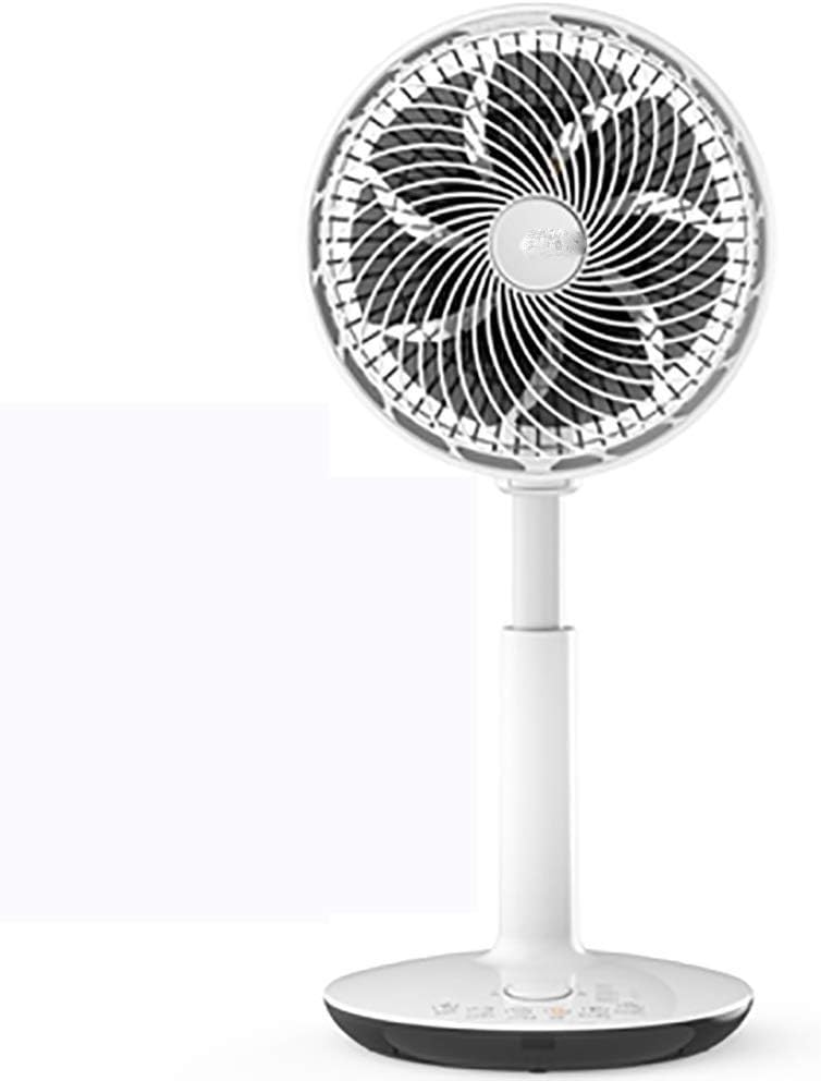 Dalovy Ventilador de Circulación de Aire Oscilante Portátil Ventilador de Piso Eléctrico, Ventilador de Pie Turbo Silence, Potente Y Silencioso con 12 Velocidades, Temporizador de Encendido/Apagado