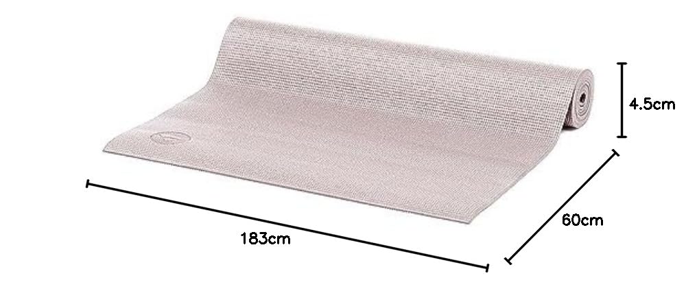 Bodhi Esterilla de yoga Asana | Esterilla de ejercicio universal | Sin sustancias nocivas y lavable | Esterilla de PVC | Esterilla de fitness para yoga, pilates y gimnasia | antideslizante para tu