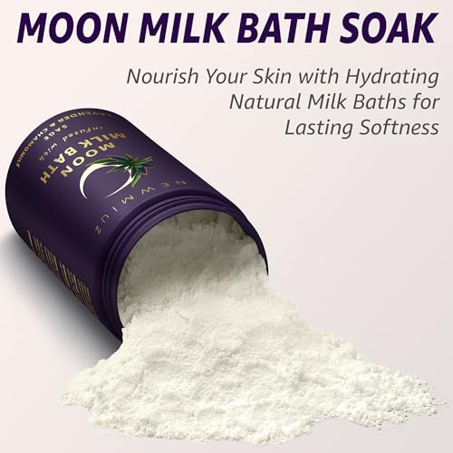 Cleansing Sage Moon Milk Bath Soak - Lavender Chamomile - Moisturize & Soften Skin Spiritual Stress Relief Gifts for Women Destress Luxury Spa Bath Salt Powder Birthday Perfect Stocking Stuffers - Image 5