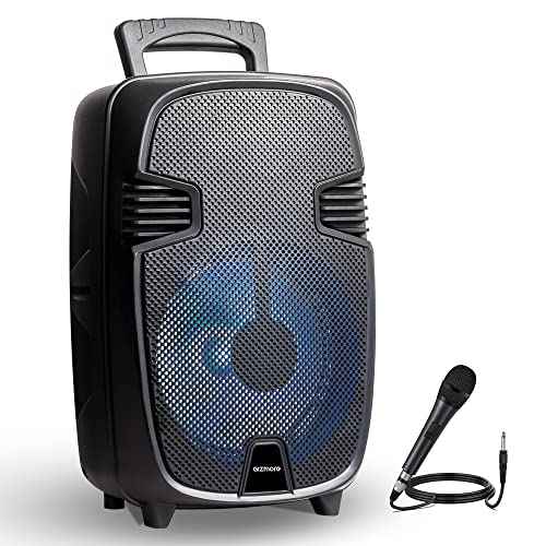 GIZMORE GIZ WHEELZ T1000 Pro Portable Bluetooth Party Speaker 1000 WT P.M.P.O with Direct USB & SD Card Slot for MP3. Perfect karaoke buddy & Trolley Play Back time Up-to 4 Hours with Mic Input.