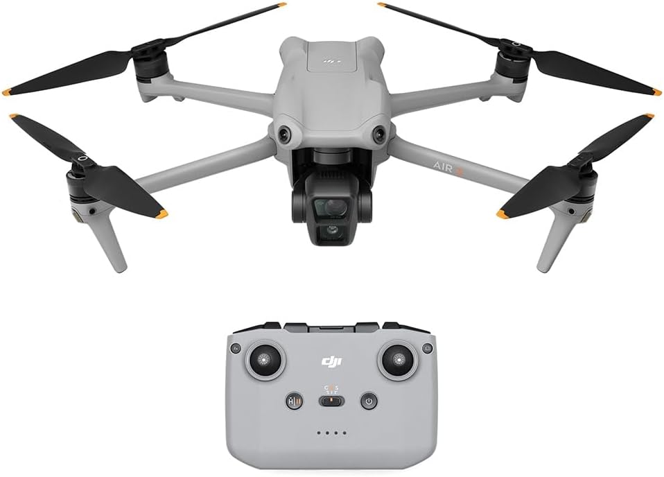 Review Drone DJI Air 3 Fly More Combo: Surpreenda-se com sua Performance e Versatilidade! 1 Drone DJI Air 3 Fly More Combo DJI RC-N2 (Sem Tela) - DJI036