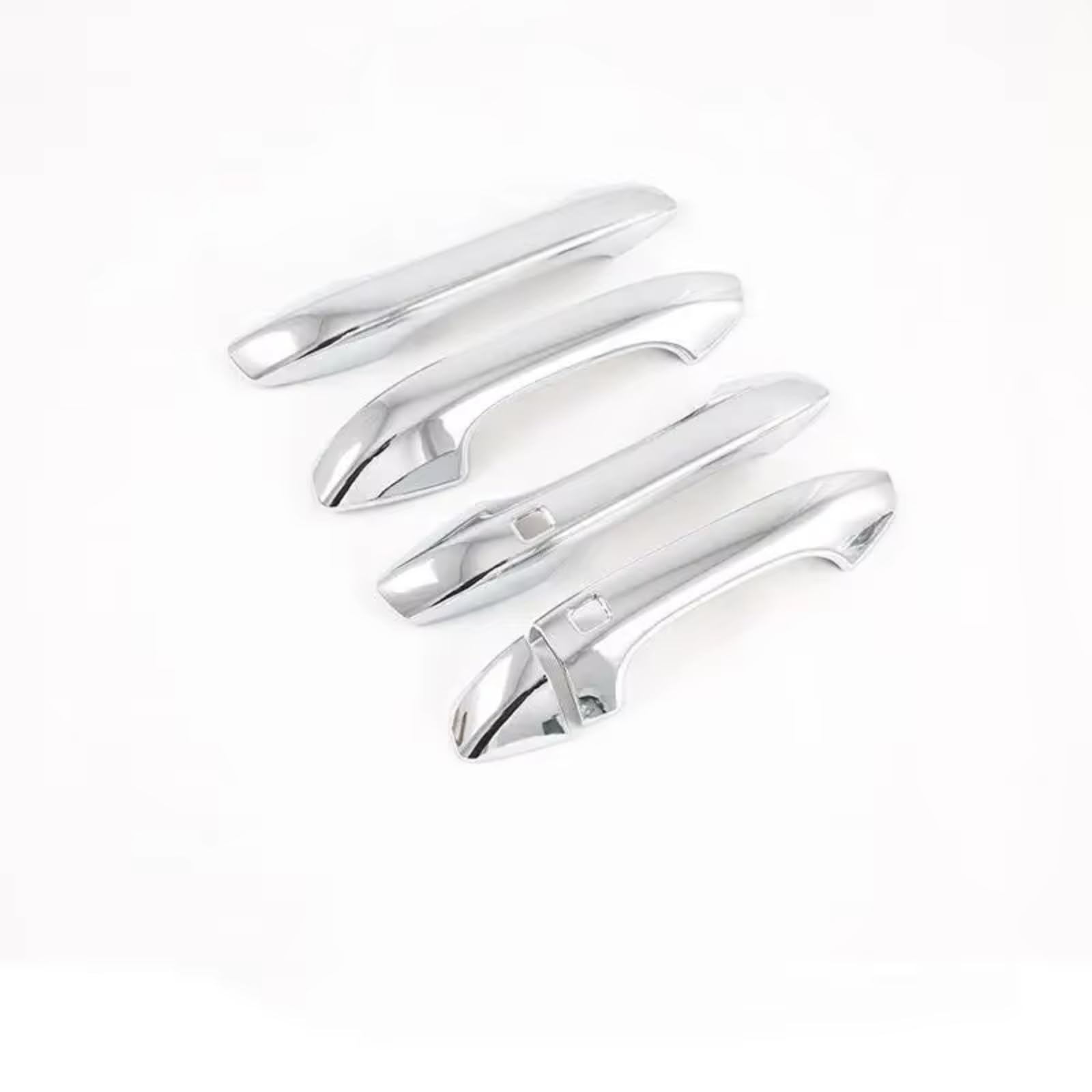 Qdzvalumv Silver Car Door Handles Cover Shell Compatible With Kia For K5 For Optima 2021 2022 2023 Car Exterior Door Handle Moulding Cover Trim Set Protector Front Rear(Silver)