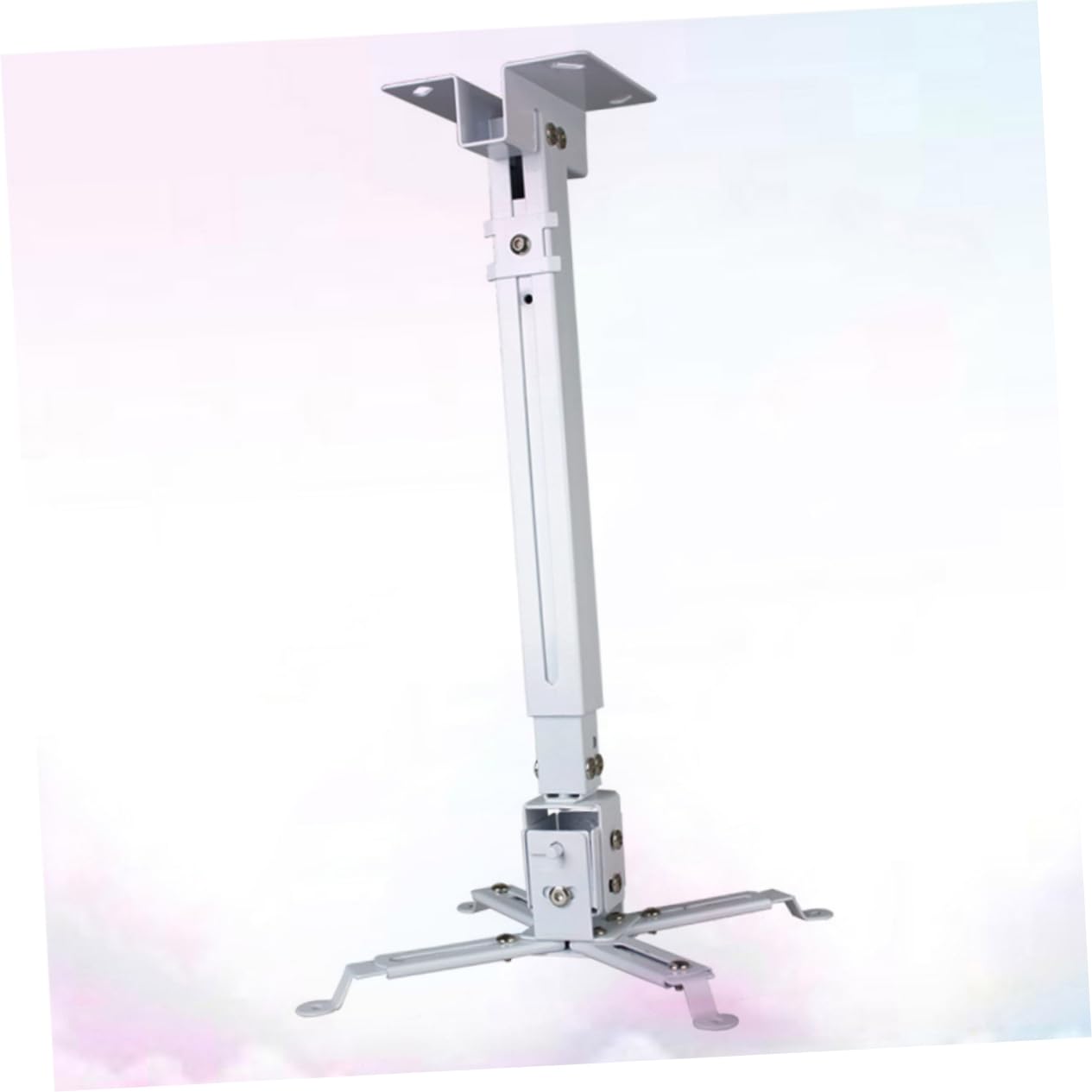 Gadpiparty 15kg Supporto Proiettore Da Soffitto Regolabile Carico Staffa Per Proiettore Compatibile La Maggior Dei Modelli in Bianco