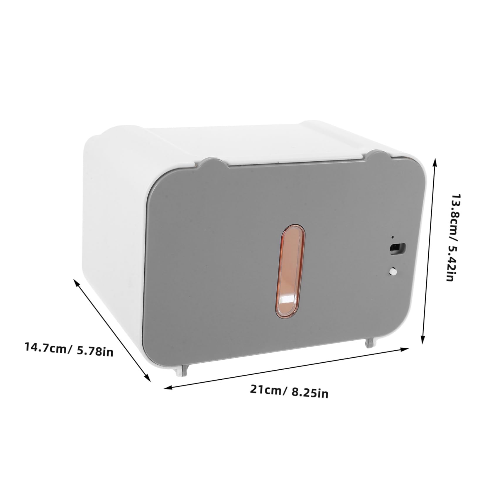 HOMSFOU Distributore Carta Assorbente Elettrico Senza Trapano Distributore Carta Assorbente Parete Con Movimento Per Cucina e Bagno