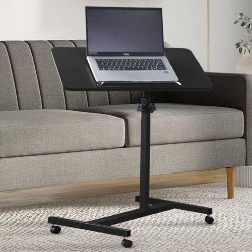 mesa de apoio lateral movel para sofa,mesa ajustavel para notebook pequena
