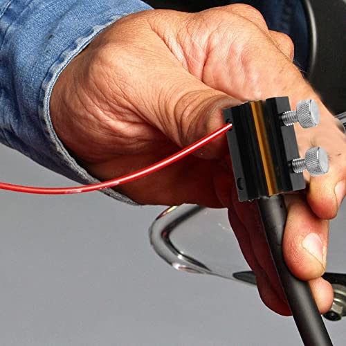 Kabelsmeermiddel Luber,Smeerapparaat Smeermiddelgereedschap - Motorgasklepolieman, dubbele kabelsmeerinrichtingen voor kabelbehuizing, motorfietsaccessoires Aifen - Image 3