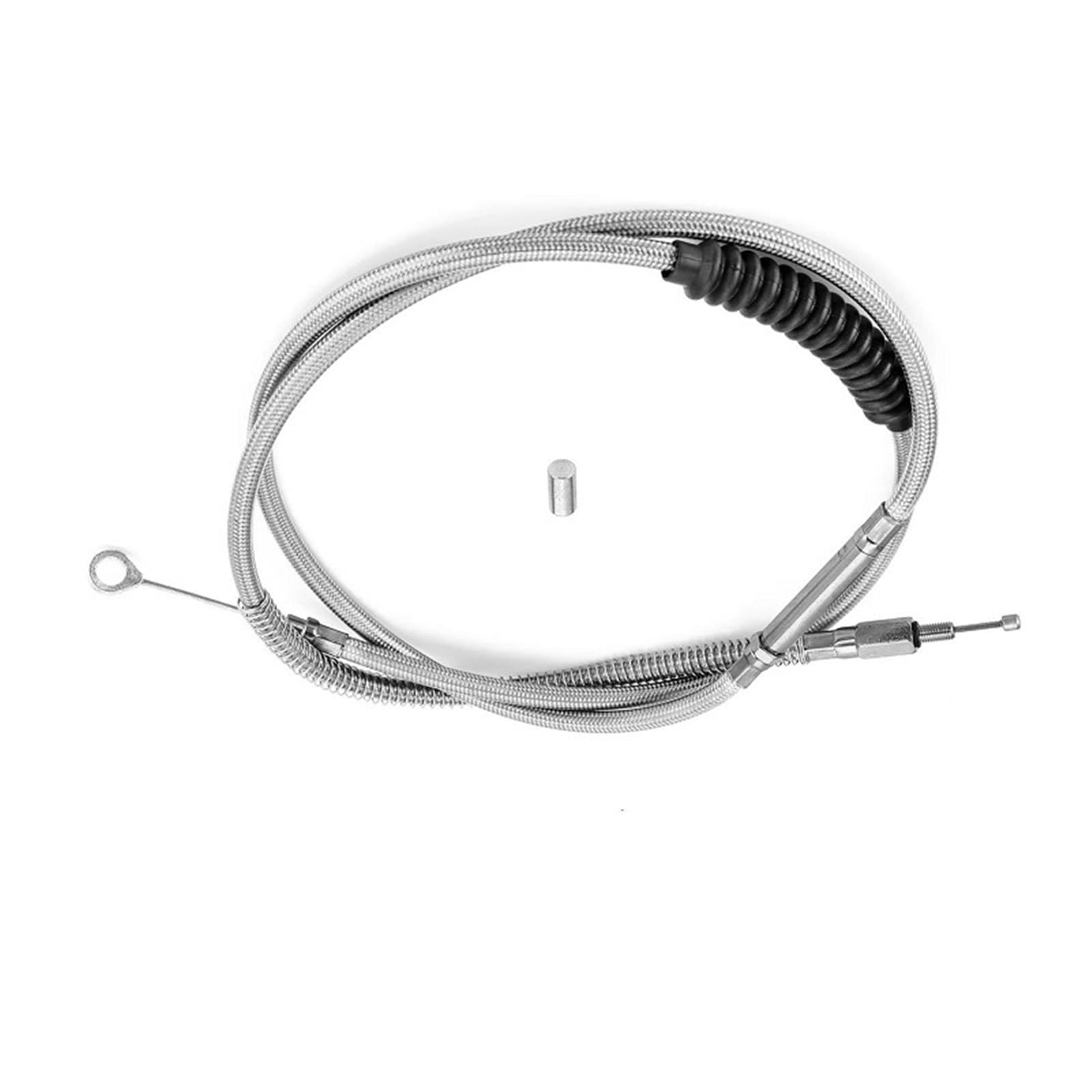 Riparazione della frizione Per Harley Per Softail Per Touring Per Electra Glide Cavo Frizione Per Motocicletta, Lunghezza +2"-6" (manubrio), Acciaio Inossidabile(1694mm Chrome)
