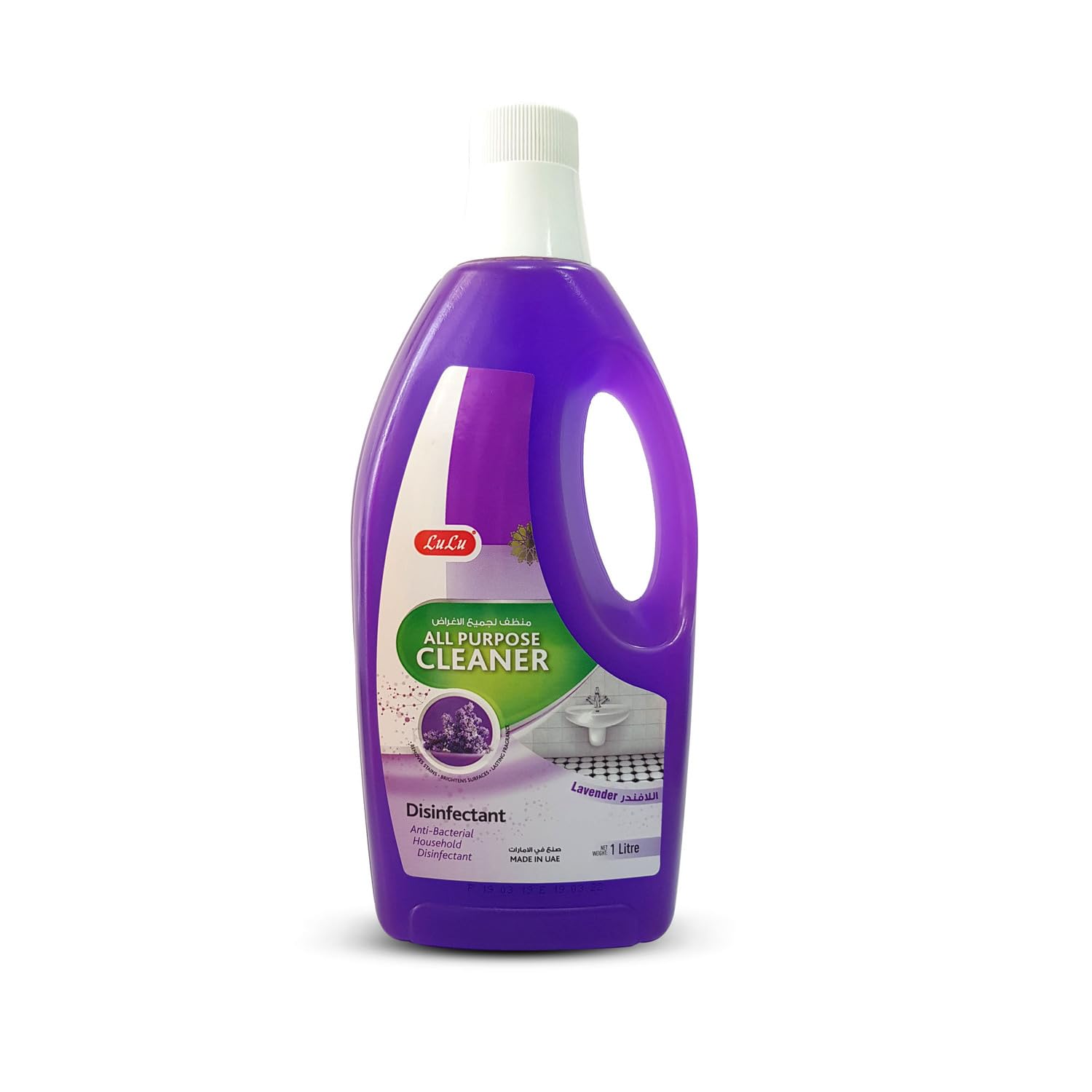 Disinfectant All Purpose Cleaner Lavender, 1 Litre