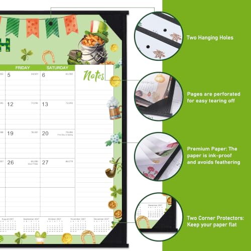 2027 Desk Calendar - Large Calendar 2026-2027, Jan.2027 - Dec.2027 by Vindora - Image 4
