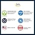 Delta Children Serta SleepTrue Mini Crib Mattress, Premium Sustainably Sourced Fiber Core, Hypoallergenic & Waterproof Cover, Greenguard Gold Certified - Made in USA, White