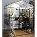Home-Complete 514537FXW Walk-in Greenhouse-Indoor Outdoor with 8 Sturdy Shelves-Grow Plants, Seedlings, Herbs, or Flowers in Any Season-Gardening Rack, Green