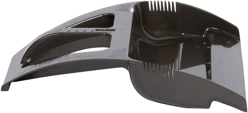 WISPpan Dustpan, Foot Operated Dust Pan with Side Combs (Gray)