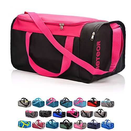 Sac De Voyage Amazon Sacs De Danse Sac De Sport Pour Femmes Ou Hommes Sac De Sport De Voyage Avec Poche Humide Et Compartiment U00e0 Chaussures Pour L'Entraînement Yoga De Natation (Rose