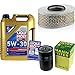 Produktbild Filter Set Inspektionspaket 5 Liter Motoröl Longlife III 5W-30 MANN-FILTER Luftfilter Ölfilter