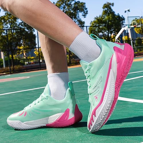 Image of Men's High-Top Basketball Shoes Anti-Slip and Wear-Resistant Soles Running Shoes Graffiti Design Fashionable Sports Shoes