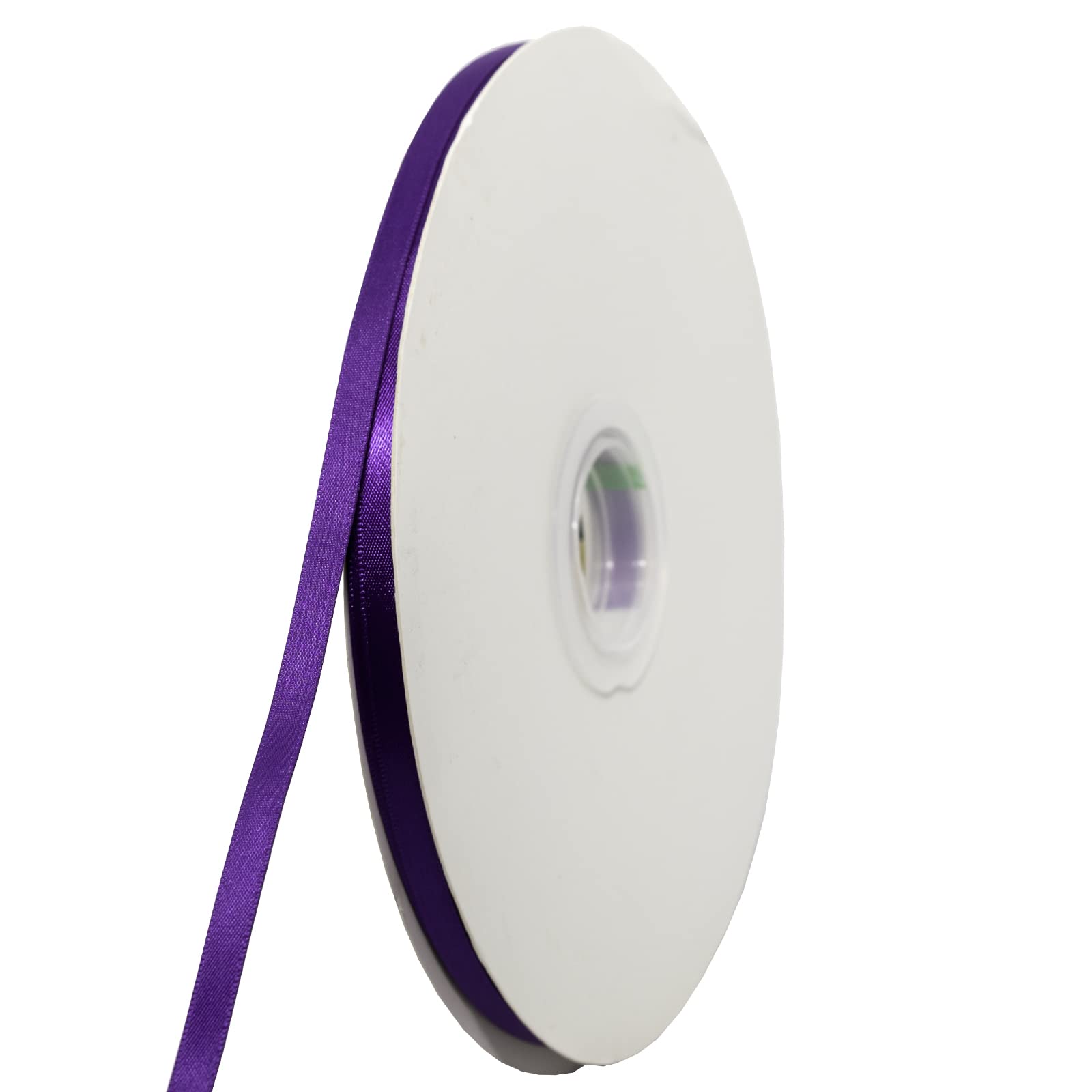 Ruban double face violet satiné de qualité supérieure Morex Ribbon