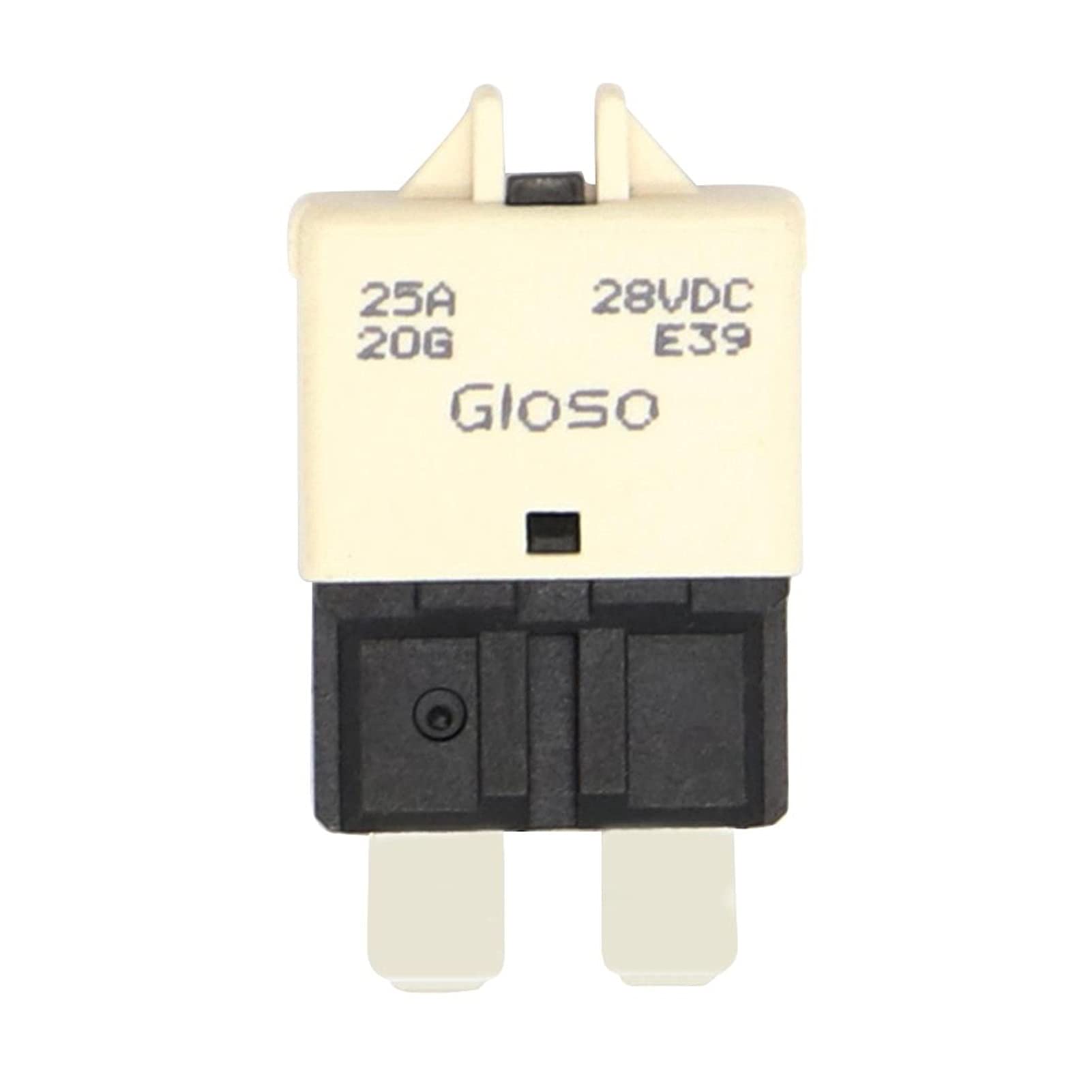 Fusible réarmable DC28V 20A pour éviter les pannes électriques de votre bateau ou véhicule
