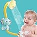 KOKOCCBD Jouets de Bain pour Enfants Éléphant Jouet Bain Bébé Électrique Jouet Remonter Flottants Jeux Bain Baignoire Piscine Jouet Aspergeur Bain Bebe Cadeaux pour Bebes Enfant