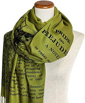 Universal Zone Pride and Prejudice by Jane Austen Shawl Scarf Wrap - Image 8