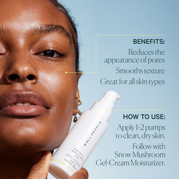 Well People Pore Detox Niacinamide Refining Serum, Purifying Face Serum For Smoothing & Refining Pores, Evens Out Skin Tone, Vegan & Cruelty-free - Image 3
