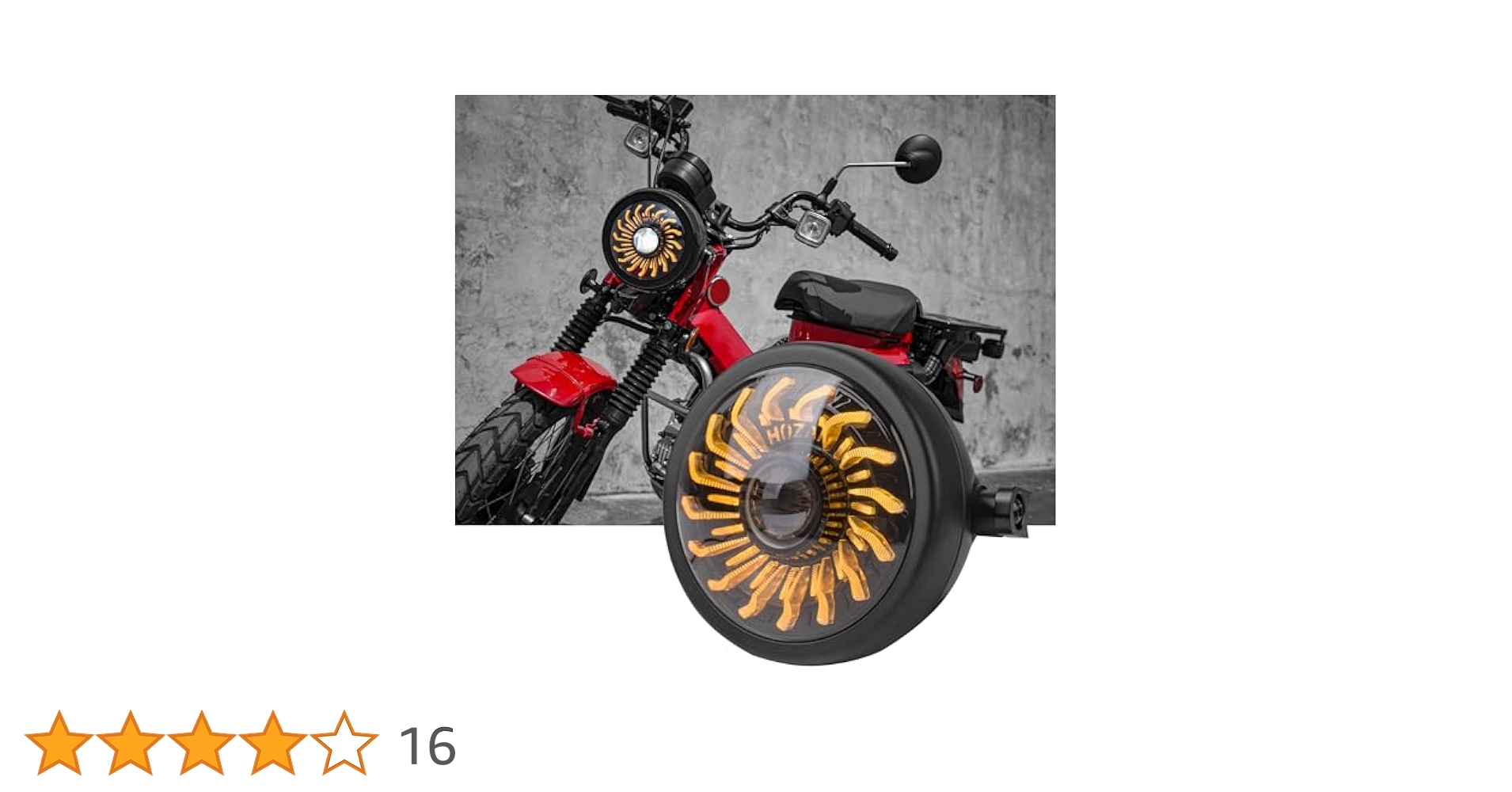 Amazon.co.jp: Fogocorss CT125専用 5.75インチLEDヘッドライト