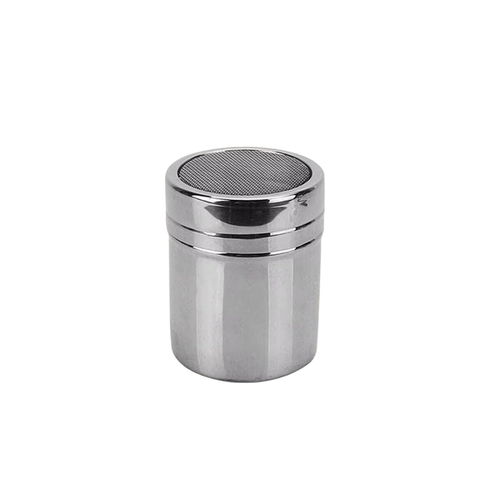 Salero for polvo tipo tubo de acero inoxidable plateado 3 piezas Para Casa | Tarro de especias Sal Azúcar Pimentero Caja Coctelera Cacao Polvo de glaseado