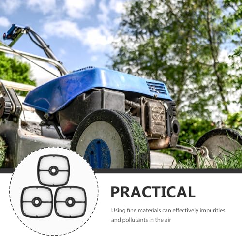 KAILIKETIY 3個 エンジン芝刈り機用エアフィルター 耐久性交換用フィルター 簡単取り付け 草刈り機 刈払機対応 空気浄化機能付き丈夫なスポン