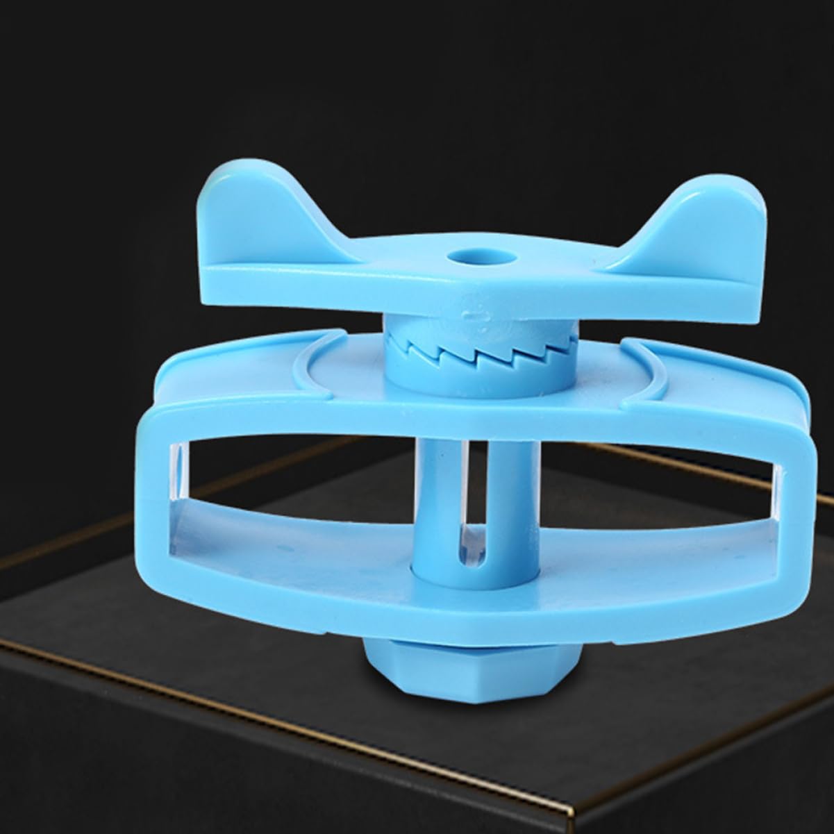 24 Pezzi Tensionatore Isolatore per Filo, Accessori per Isolatori per Recinzioni in Plastico Blu, Facile Installazione