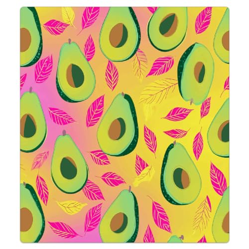 Cubierta magnética para lavavajillas Mexpekil con diseño de hojas verdes y rosas de 53x66 cm