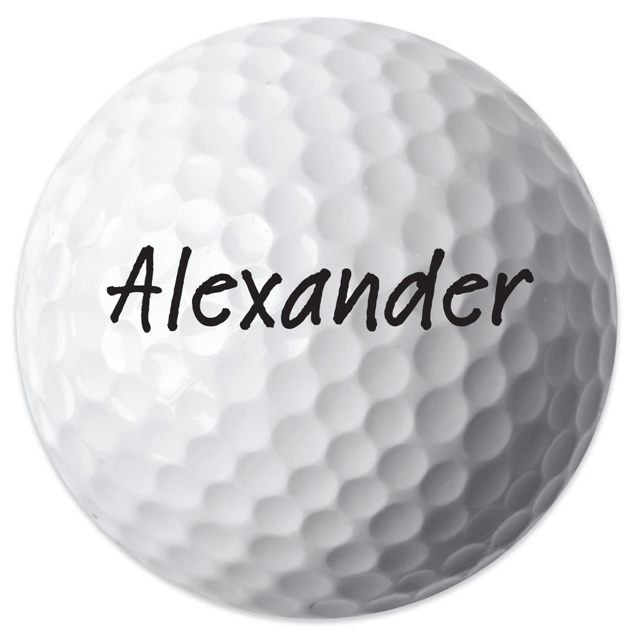 Paper Themes Personalised Shaped Placemats (Golf Ball)