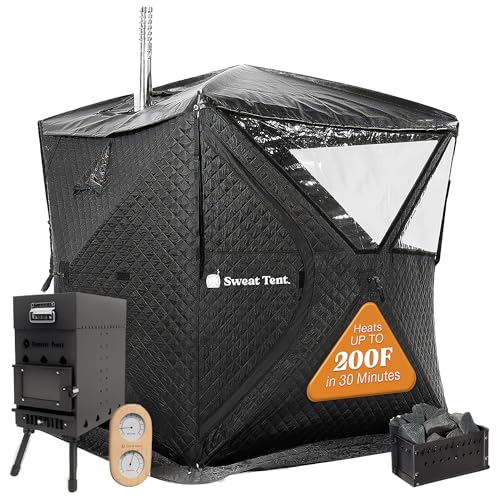 SweatTent Portable Outdoor Sauna (Large) Standard Bundle...