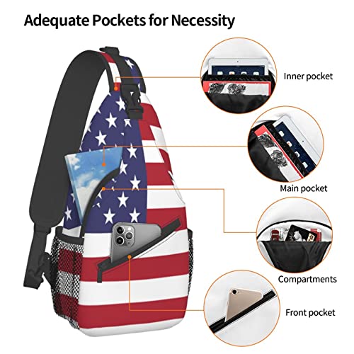 Mochila bandolera unisex moda cross body para senderismo miniatura 5