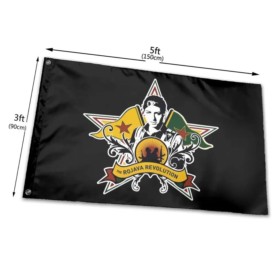 Vlag Koerdistan 90x150cm - Best Value