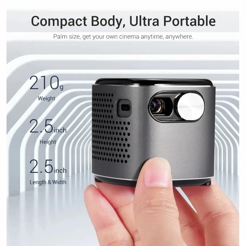 Mini Projector DLP Android Real 4K LED Smart Proyector with