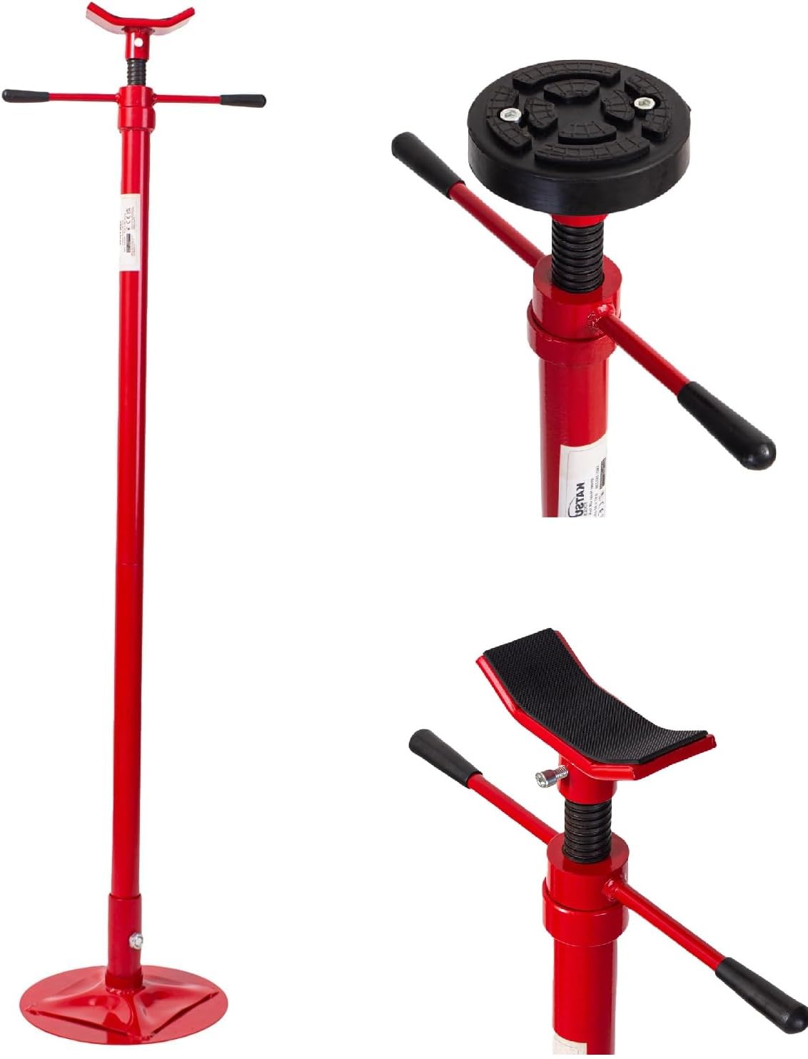 KATSU Underhoist Soporte, Soporte de Elevación para Debajo del Vehículo de 0.5 Toneladas, Soportes de Elevación de Motor de hasta 1900 mm, para Reparación de Vehículos y Automóviles