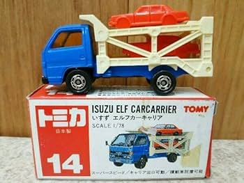 Amazon | No.14 いすゞ エルフ カーキャリア 赤箱 ロゴ赤字 日本