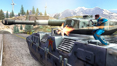 Pursuit Force 'extreme Justice' Psp - vue 7