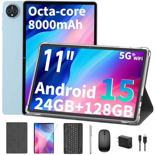 2026 11 inch Tablet, Android 15 Tablet with...