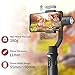 Hohem iSteady Mobile+ 3-Axis Gimbal Stabilizer for iPhone 14/13/12/11/mini/Plus/Pro/Max & Android Smartphones, Supports Inception/Face Tracking/Sports Mode Hohem Joy App (iSteady Mobile Plus)