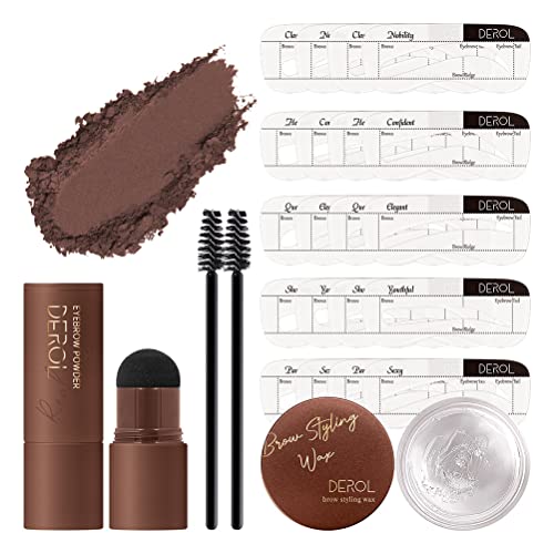 Traje De Impresión De Cejas Impermeable Traje De Impresión De Cejas Traje De Impresión De Cejas Cejas Polvo De Cejas Forma De Ceja Cepillado De Cejas 20 Moldes De Cejas Cover