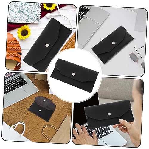 Envelop Clutch Bag for Women Pu Leather Cash Envelope Wallet Money Pouches Women Envelope Purse Leather Purse Budget Wallet Cards Coins Cash and Small Items3