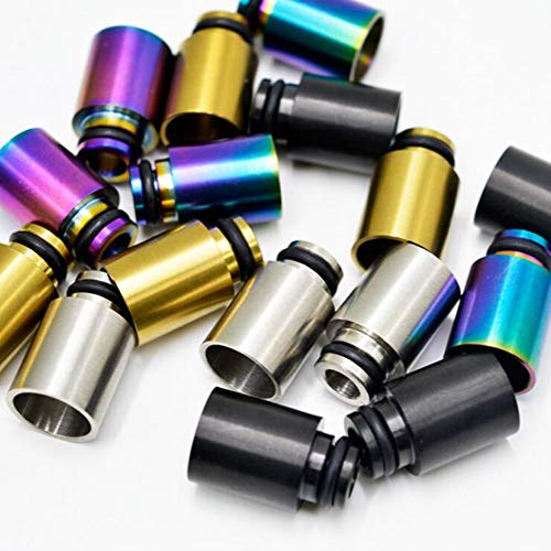 Sunday 7 four colors 2pack stainless steel 510 Drip Test Tip Accessories nozzle