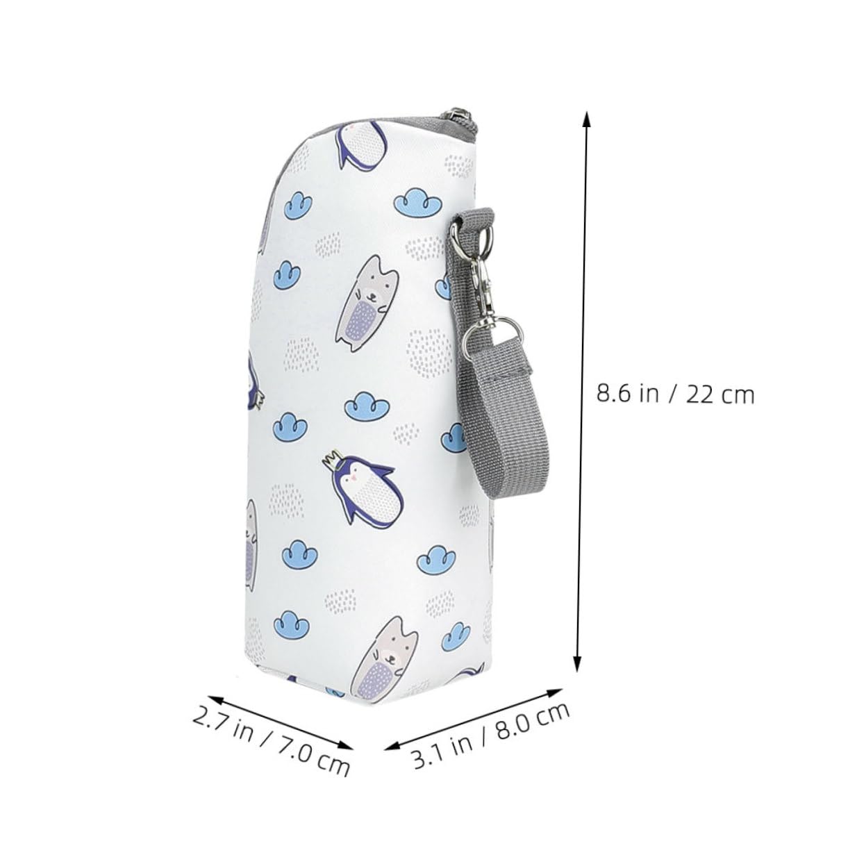 Abaodam 4 Pz Borsa Per Bottiglie Conservazione Degli Alimenti Per L'infanzia Borsa Per Bottiglia Di Latte Biberon Borsa Termica Refrigeratore Per Biberon Borsa Per Panno Oxford