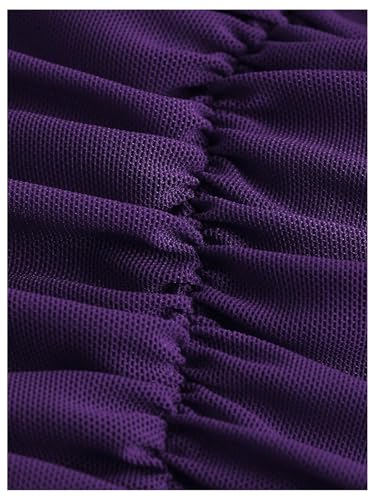 SOLY HUX Women's Sexy Ruched Spaghetti Strap Mini Dress Sleeveless Bodycon Party Cocktail Dresses3