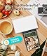 Liene Amber M200 Fotodrucker Smartphone mit Wiederaufladbarer Akku, WiFi, 10x15cm 20 Fotopapiers und 1 Patrone, 300DPI Farbsublimation Sofortbilddrucker, Handy Drucker für Reisen/Heimgebrauch